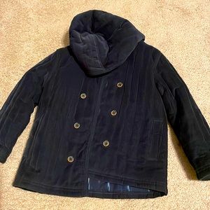 Navy kids coat